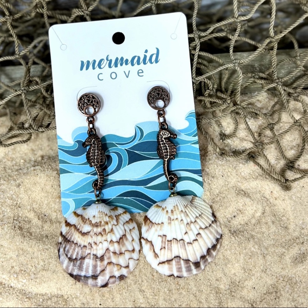 SEAHORSE Dangle Earrings